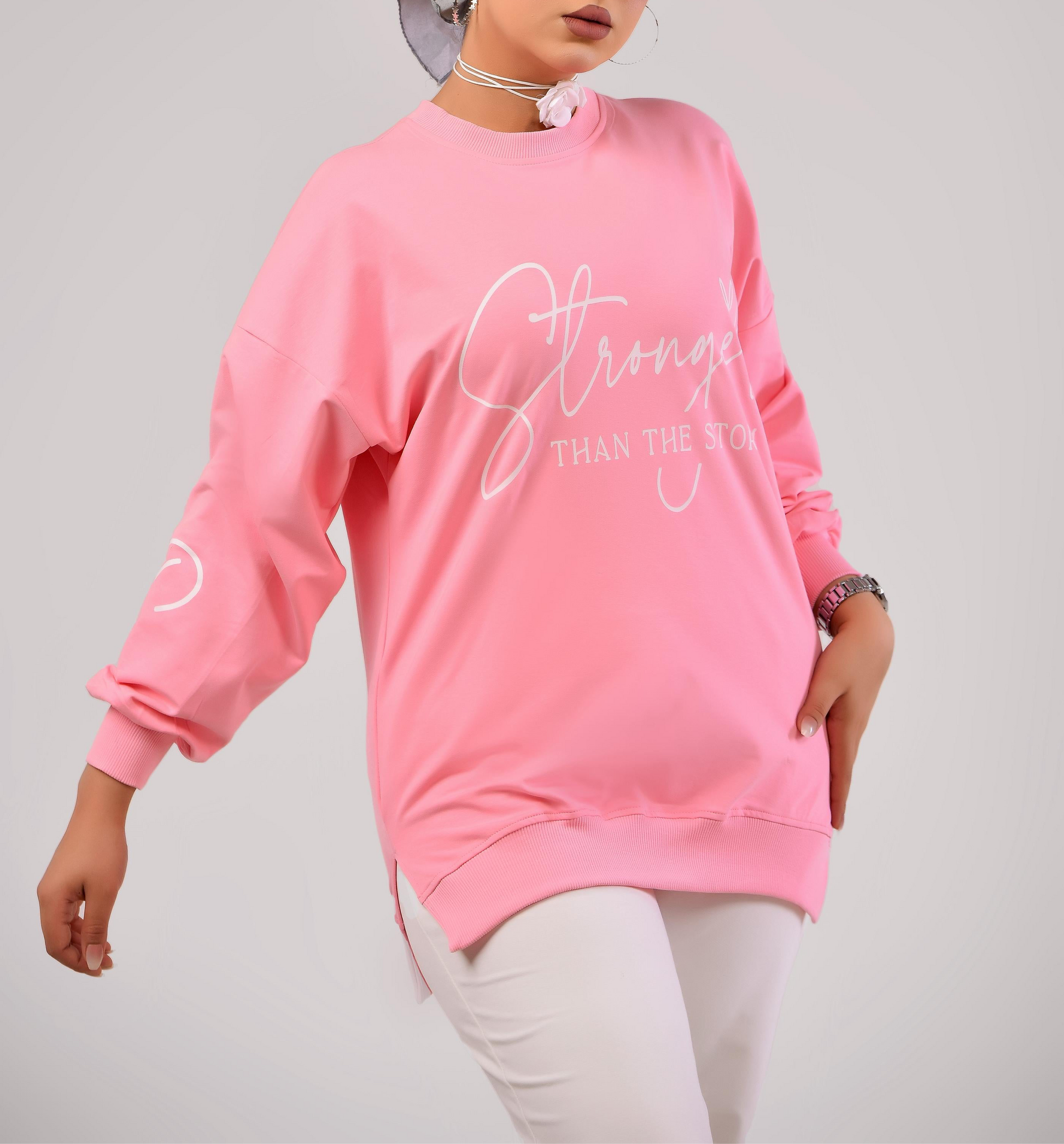Sweatshirt than the storm - Mink Pink Store
