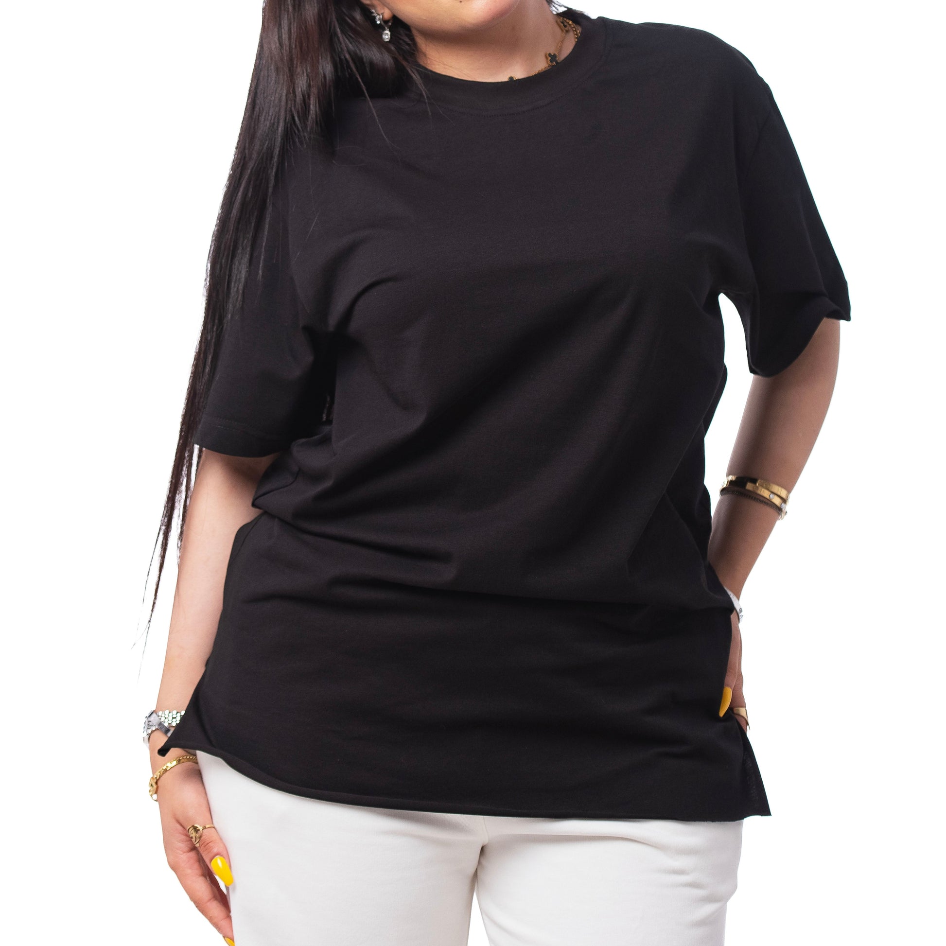 bashic t-shirt -Half a sleeve - Mink Pink Store
