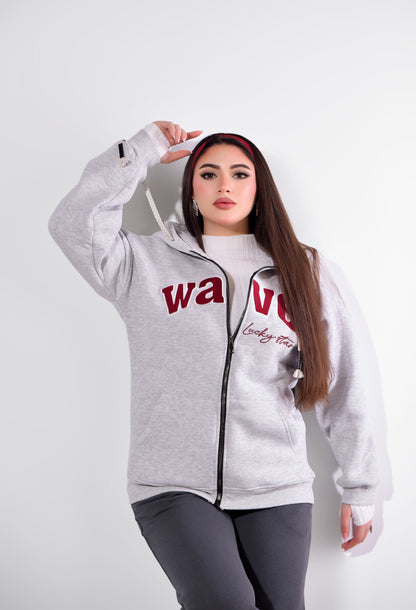 Wave Lucky Star Zip Hoodie
