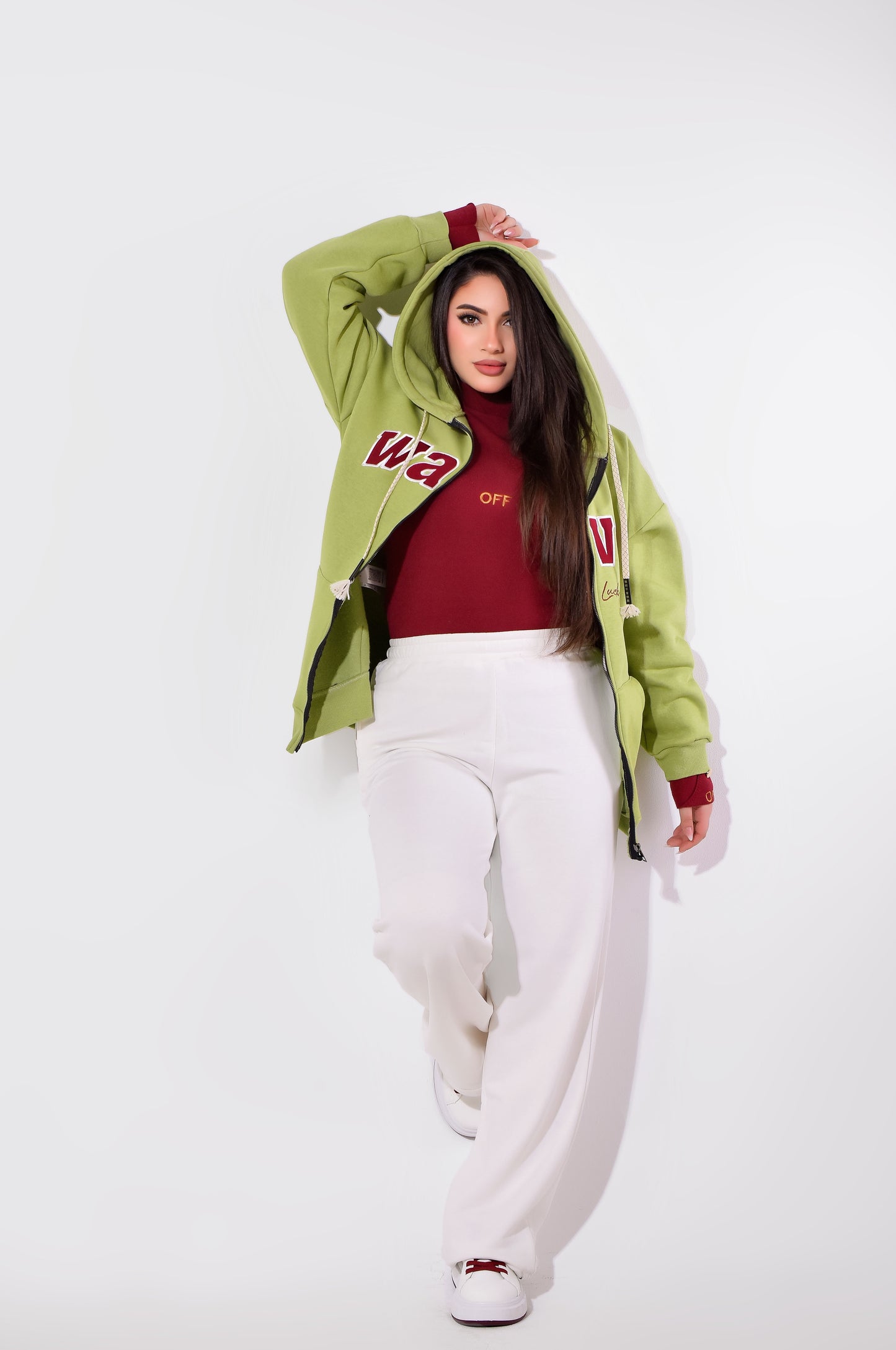 Wave Lucky Star Zip Hoodie