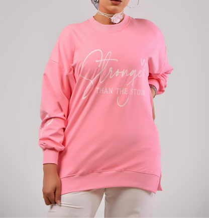 Sweatshirt than the storm - Mink Pink Store