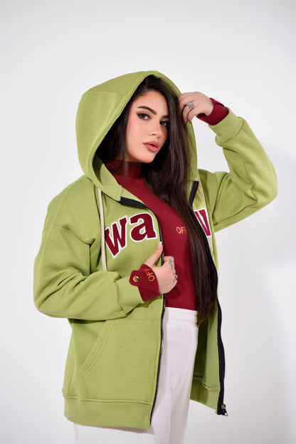 Wave Lucky Star Zip Hoodie