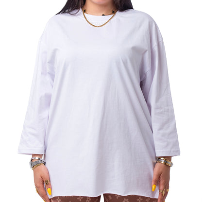 basic T-shirt cotton - long-sleeved - Mink Pink Store