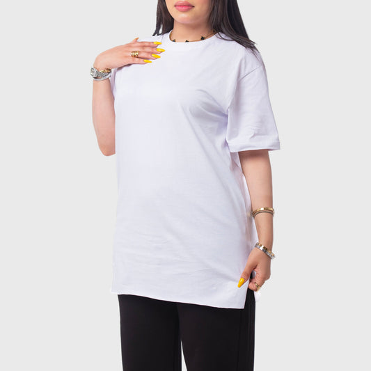 bashic t-shirt -Half a sleeve - Mink Pink Store