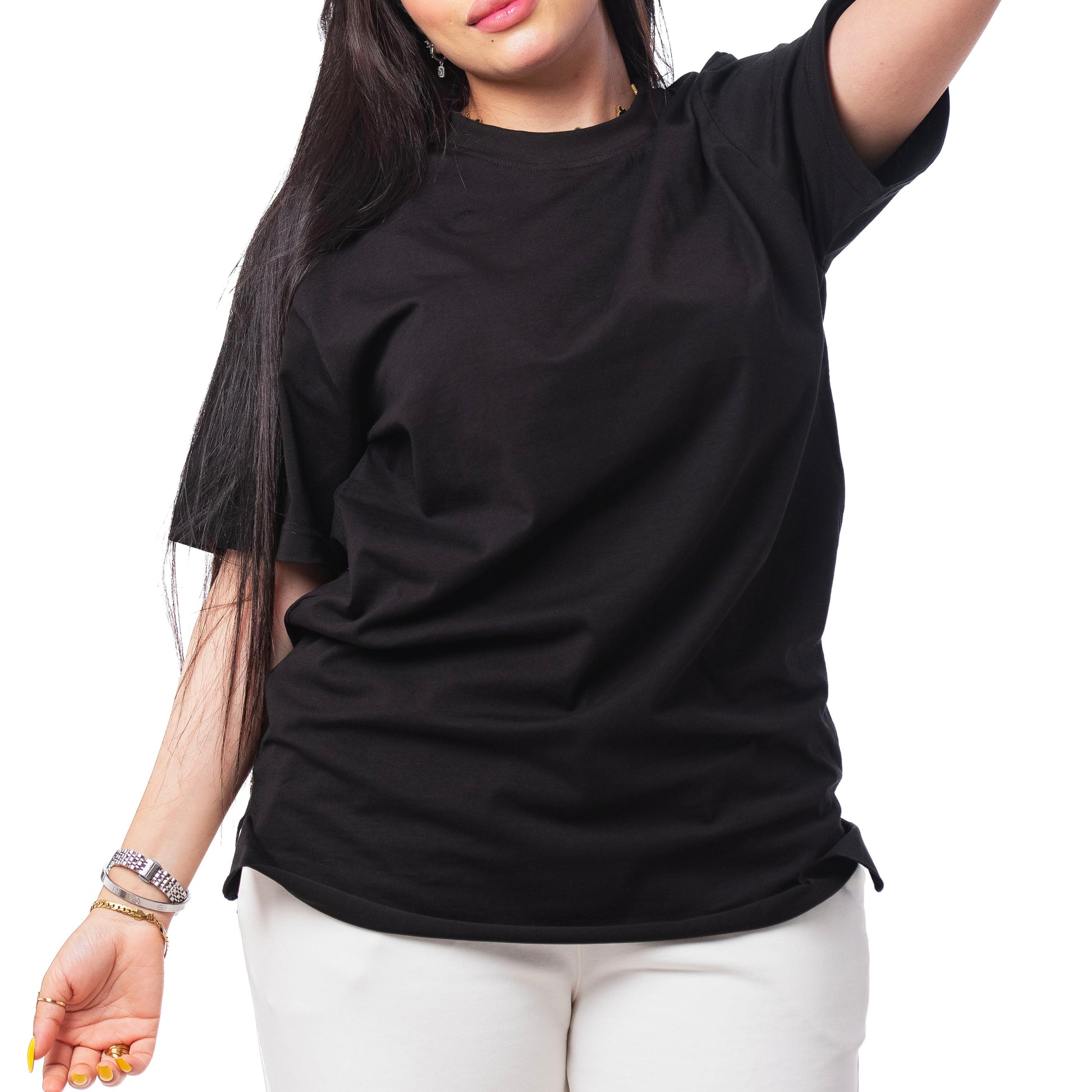bashic t-shirt -Half a sleeve - Mink Pink Store