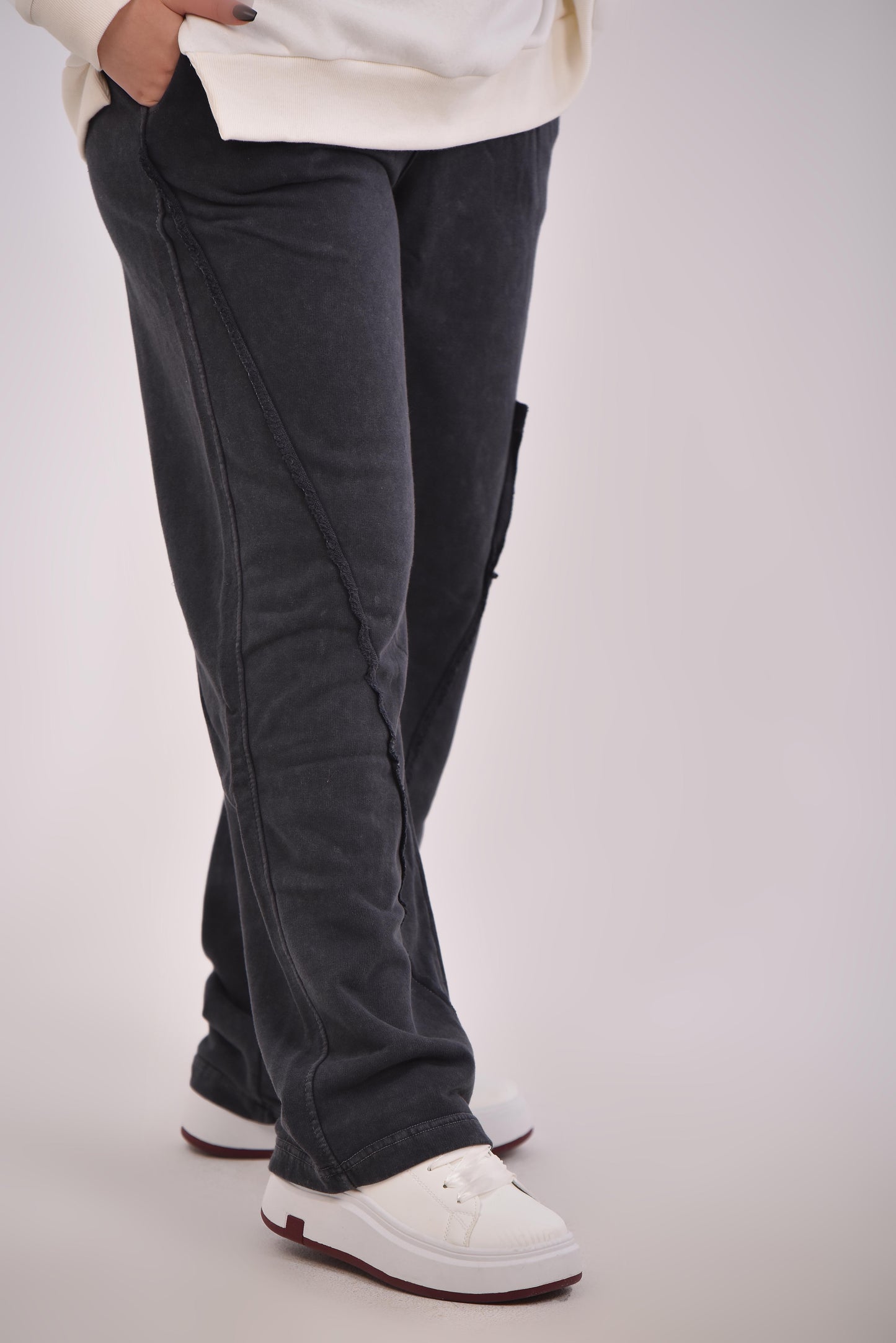 Washed Cargo Sweatpants