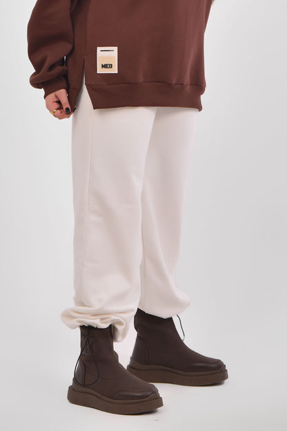 Luxe Relaxed Half-Zip Sweatshirt