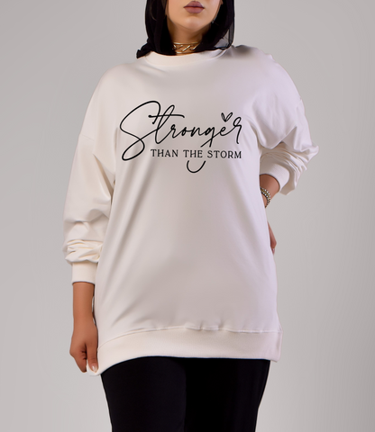 Sweatshirt than the storm - Mink Pink Store