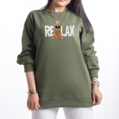 Sweatshirt just Relax - Mink Pink Store
