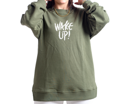 Sweatshirt wake up - Mink Pink Store