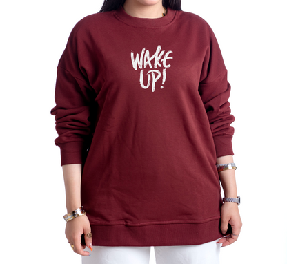 Sweatshirt wake up - Mink Pink Store