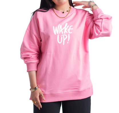 Sweatshirt wake up - Mink Pink Store