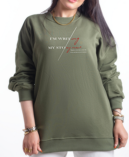 Sweatshirt Im writ - Mink Pink Store