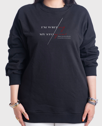 Sweatshirt Im writ - Mink Pink Store