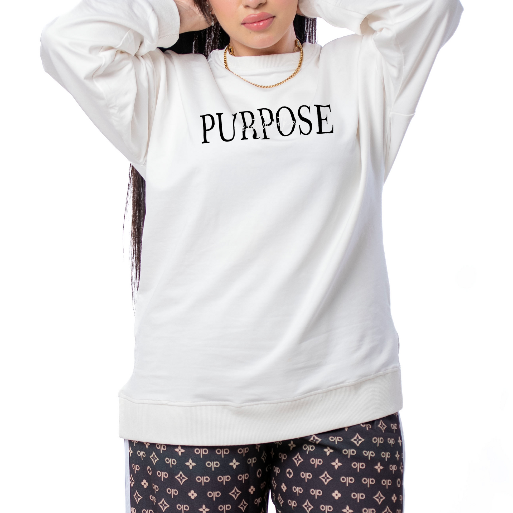 Sweatshirt - PURPOSE - Mink Pink Store